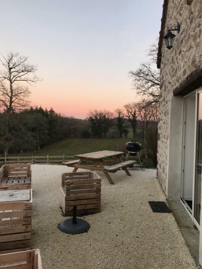 Gîte de charme Les Trois Chênes Augeres Exterior foto
